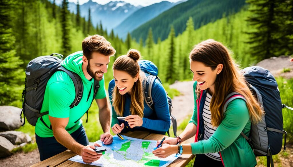 Planning hiking trip Planning hiking trip