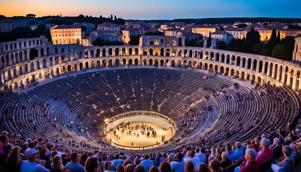 Pula Amphitheatre Cultural Events Pula Amphitheatre Cultural Events