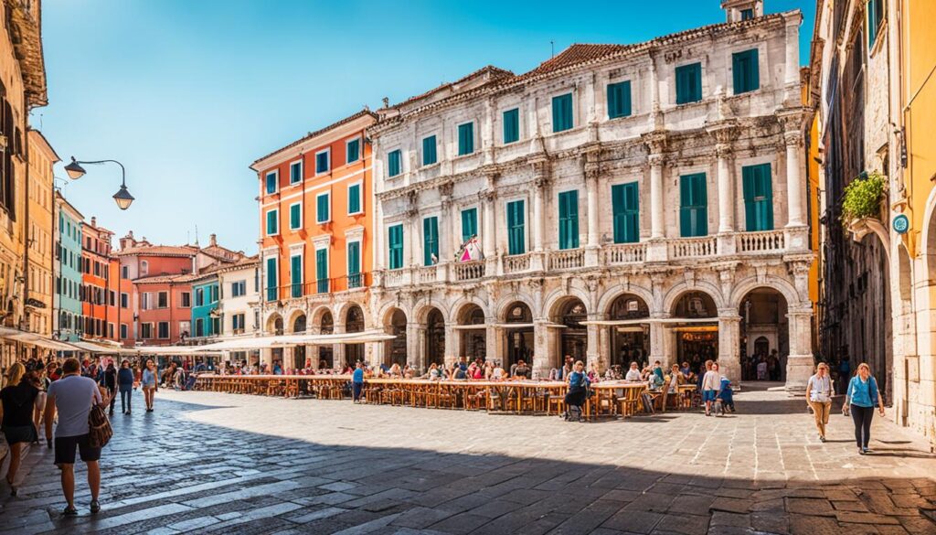 Pula city center Pula city center