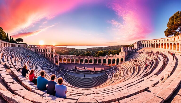 Pula historical walking tours focusing on Roman and Venetian eras