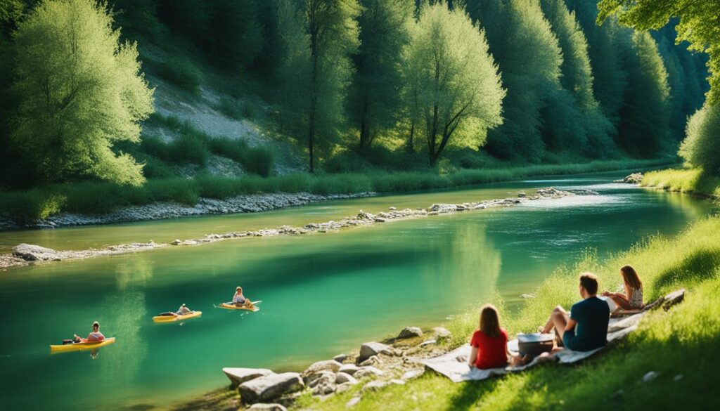Relax at the Trebišnjica River Relax at the Trebišnjica River