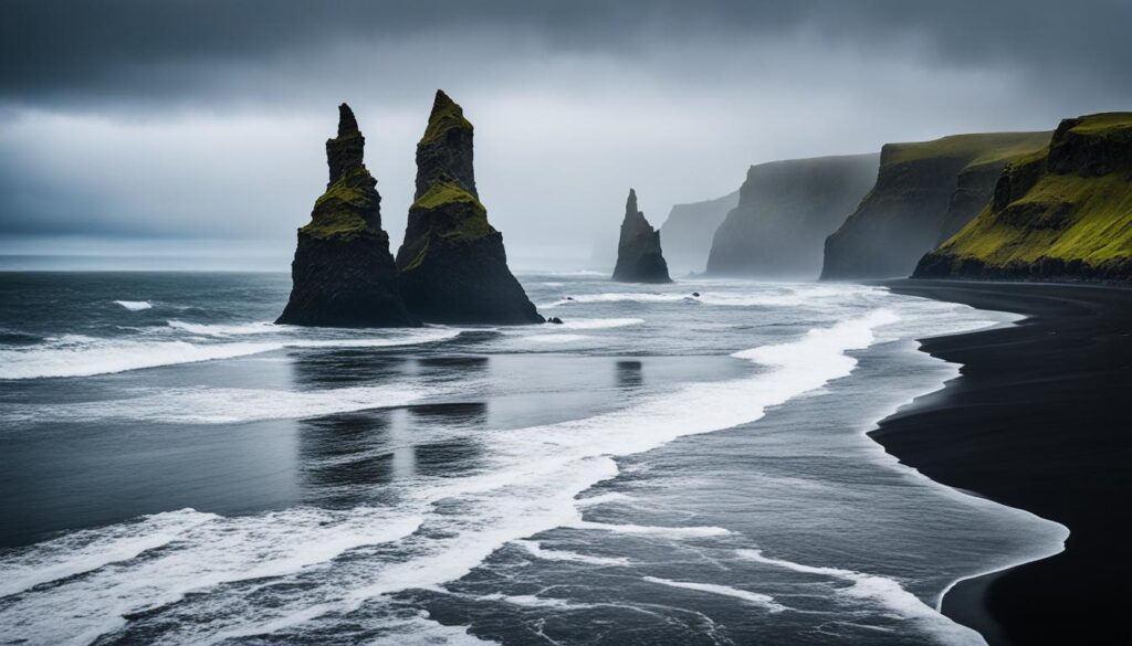 Reynisfjara Black Sand Beaches Reynisfjara Black Sand Beaches