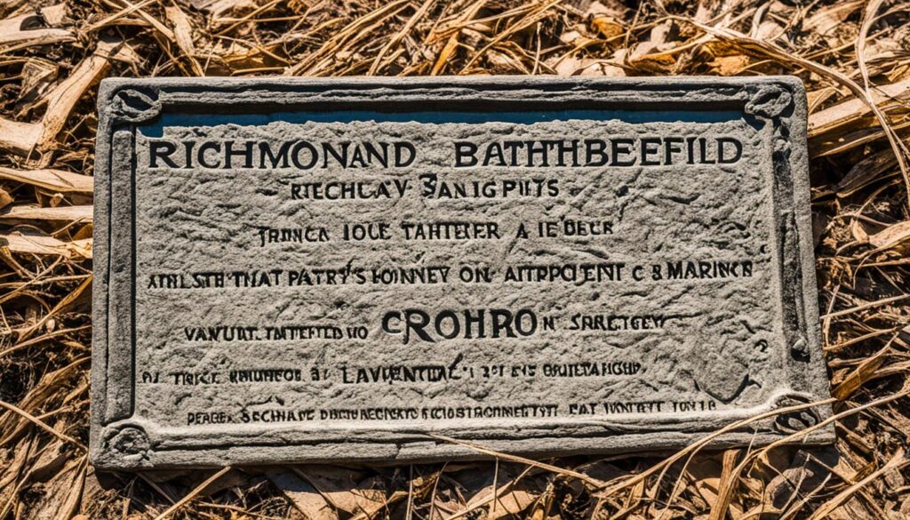 Richmond National Battlefield Park history Richmond National Battlefield Park history