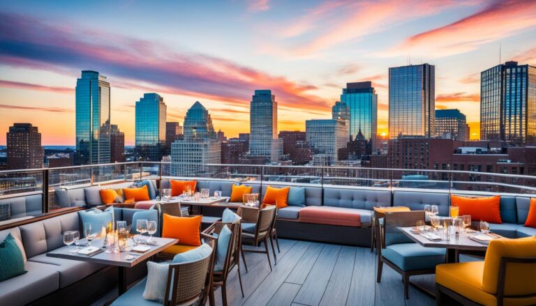 Rooftop bars and scenic views in Boston for sunset drinks