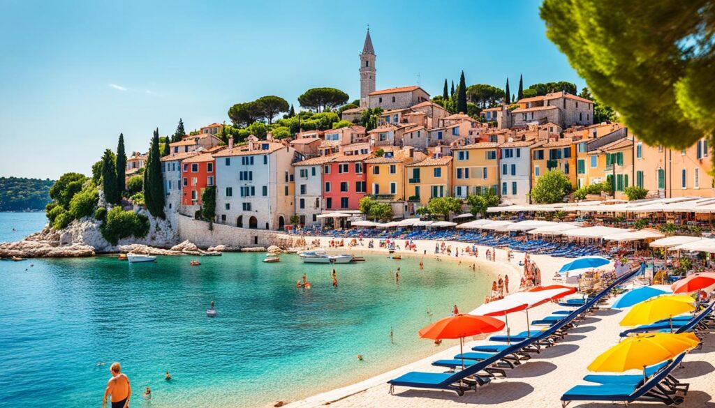 Rovinj beaches Rovinj beaches
