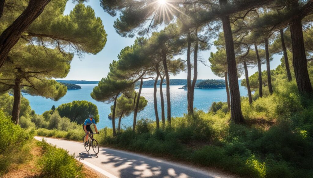 Rovinj cycle routes Rovinj cycle routes