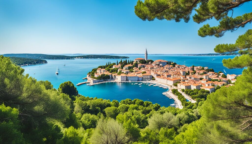 Rovinj hiking and biking trails Rovinj hiking and biking trails
