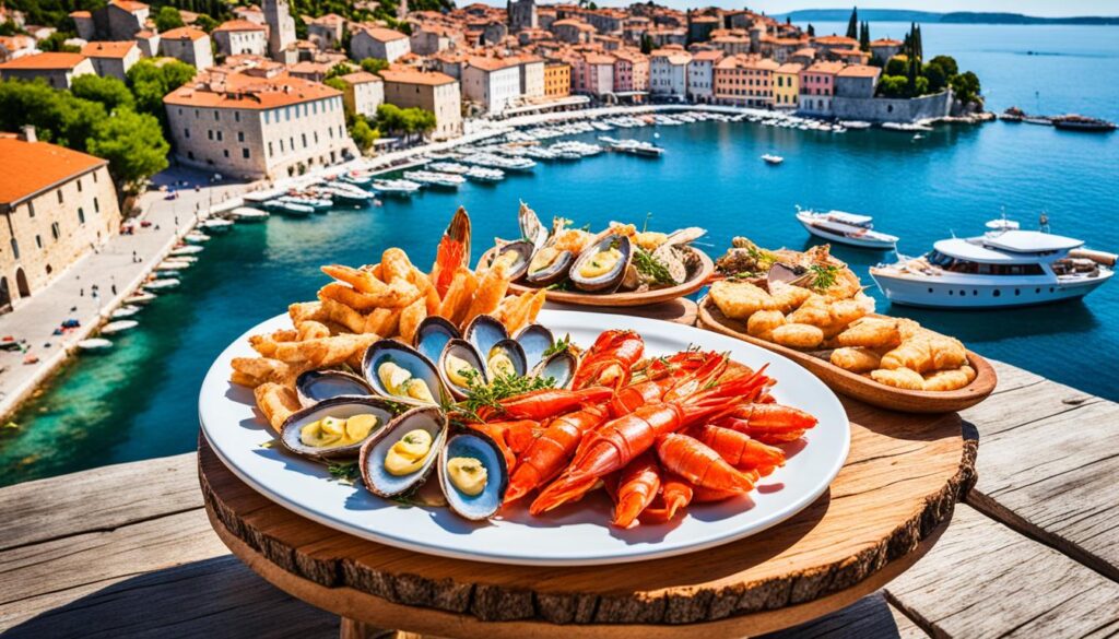 Rovinj local food Rovinj local food