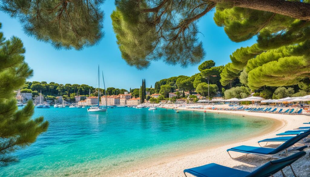 Rovinj's most relaxing beaches Rovinj's most relaxing beaches
