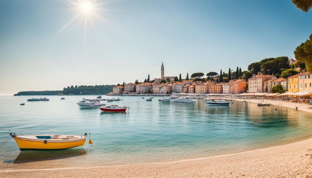 Rovinj's most relaxing beaches Rovinj's most relaxing beaches