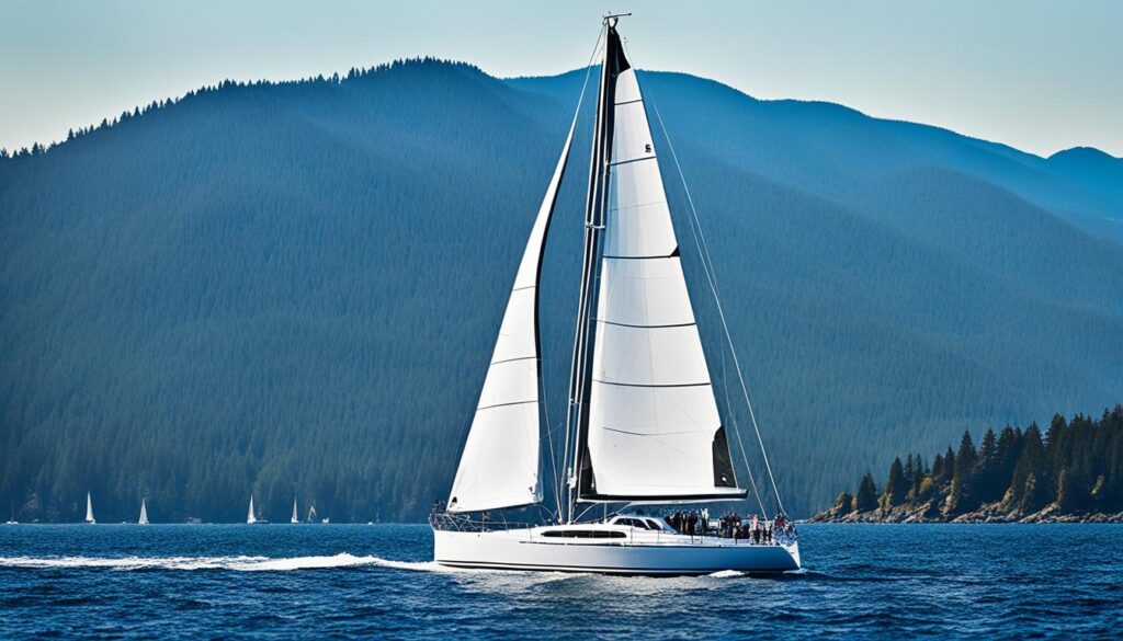 Sailing in Vancouver Sailing in Vancouver