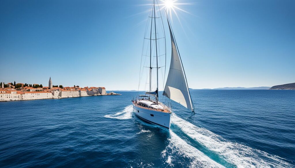 Sailing in Zadar Sailing in Zadar