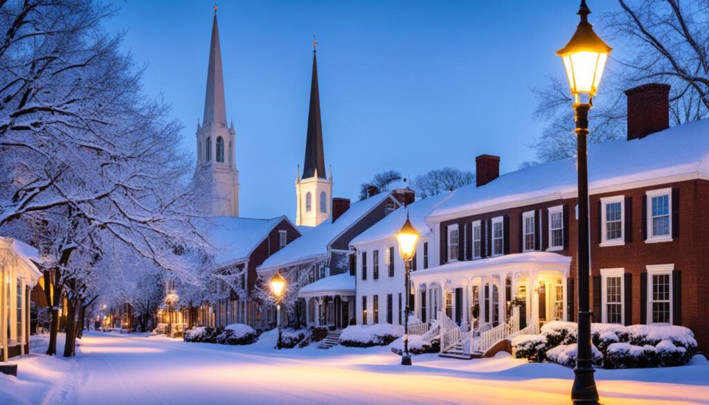 Salem in winter Salem in winter