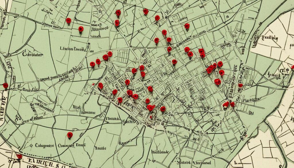 Salem witch trials locations Salem witch trials locations