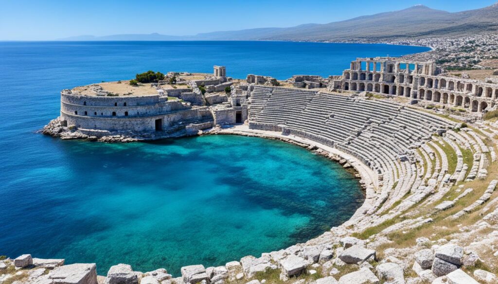 Saranda ancient ruins Saranda ancient ruins