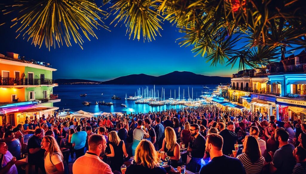 Saranda nightlife Saranda nightlife