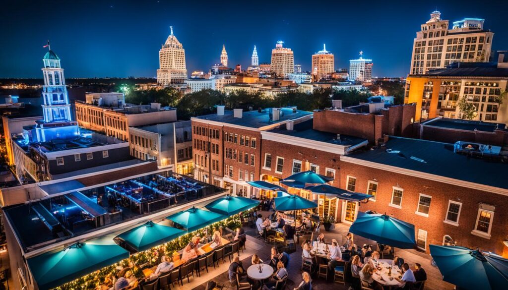 Savannah rooftop dining options Savannah rooftop dining options