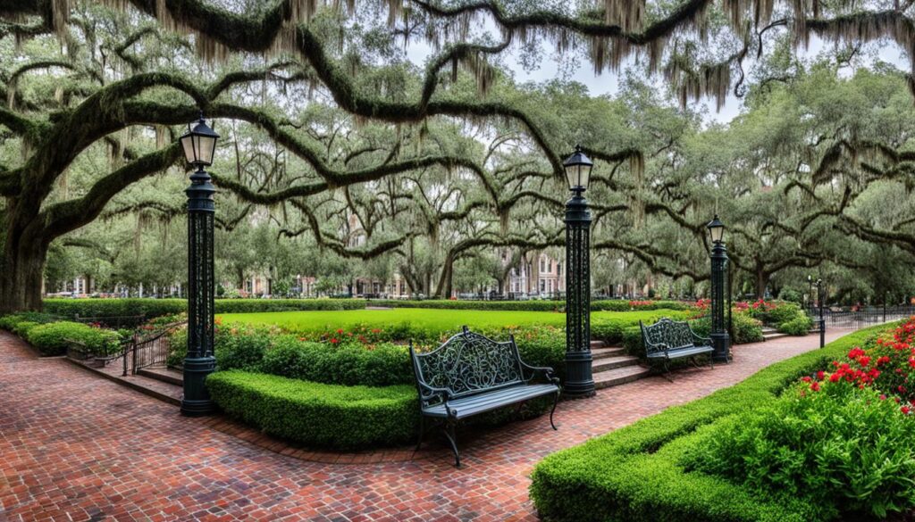 Savannah's Enchanting Squares and Gardens Savannah's Enchanting Squares and Gardens