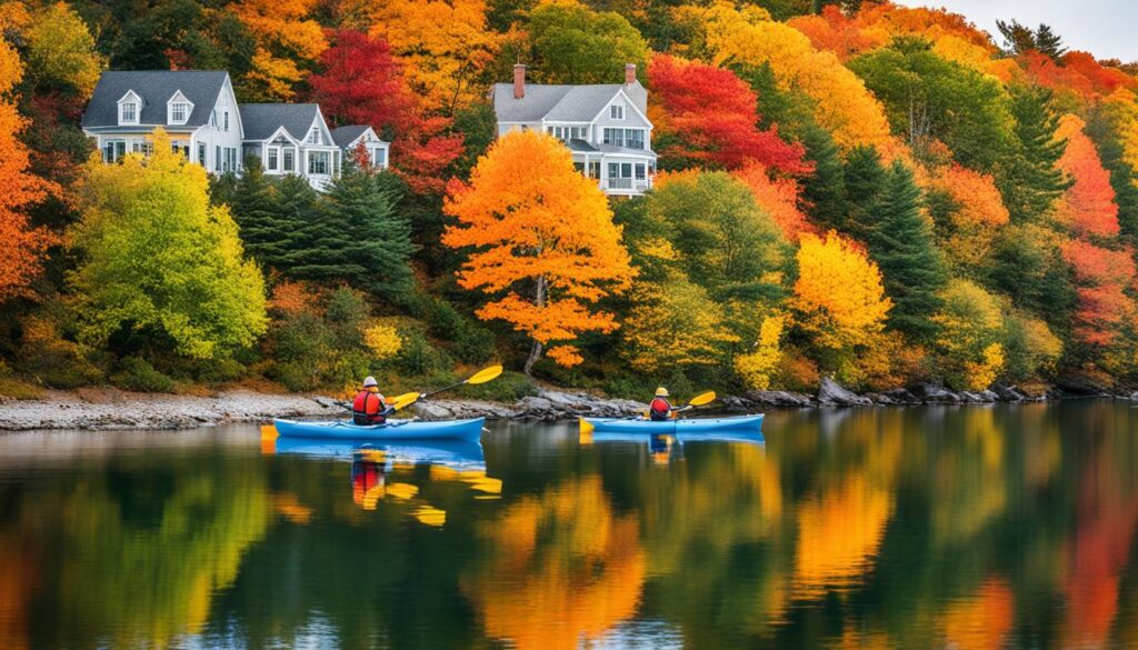 Scenic Autumn Kayak Trips in Cape Cod Scenic Autumn Kayak Trips in Cape Cod