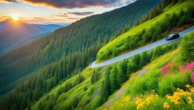 Scenic drives in Pikes Peak region