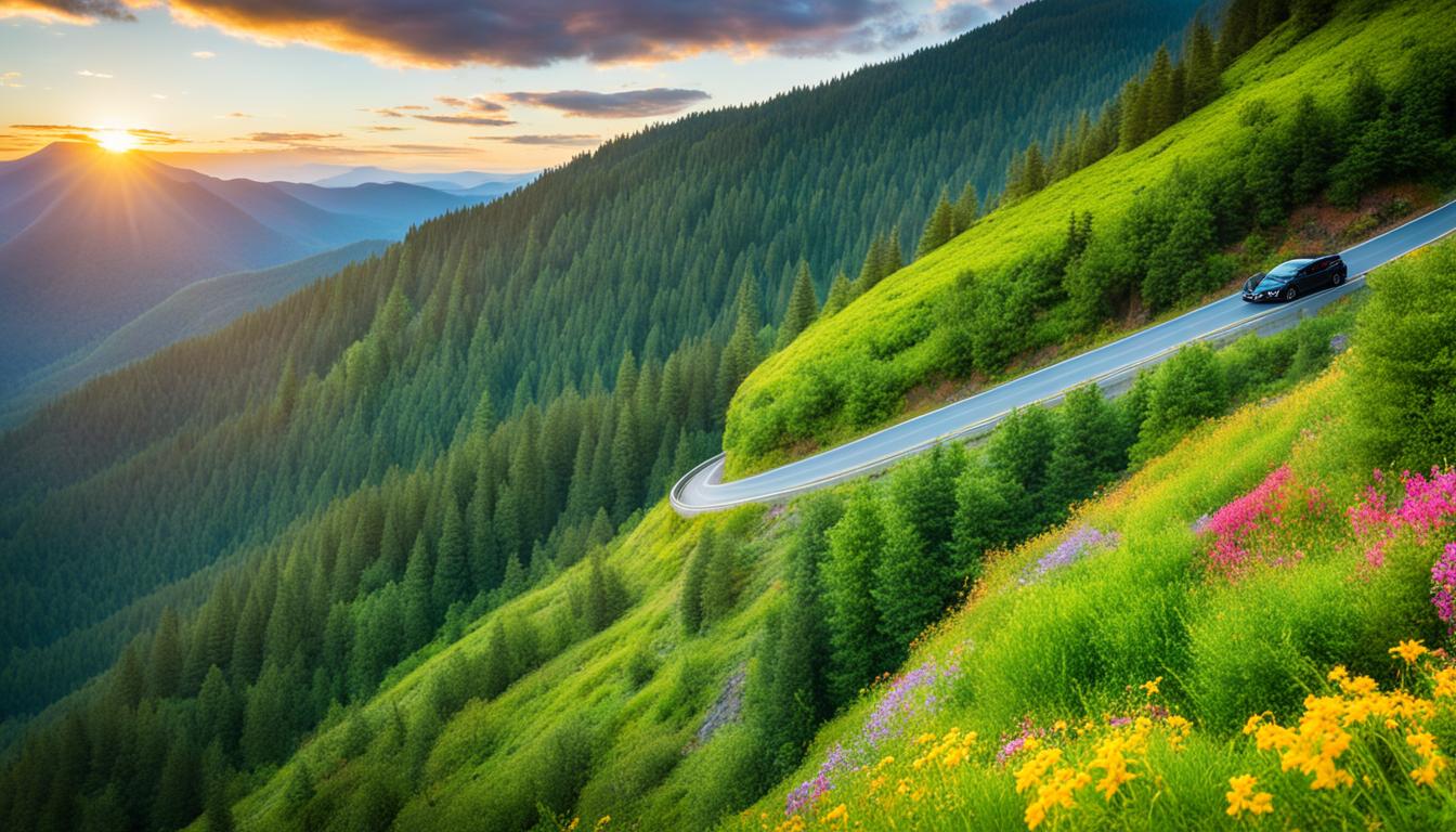 Scenic drives in Pikes Peak region