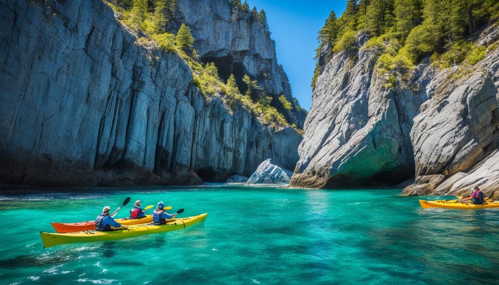 Sea kayaking excursions Sea kayaking excursions