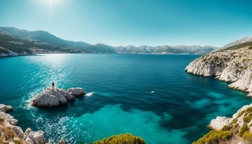 Sea temperature in Dubrovnik in February Sea temperature in Dubrovnik in February