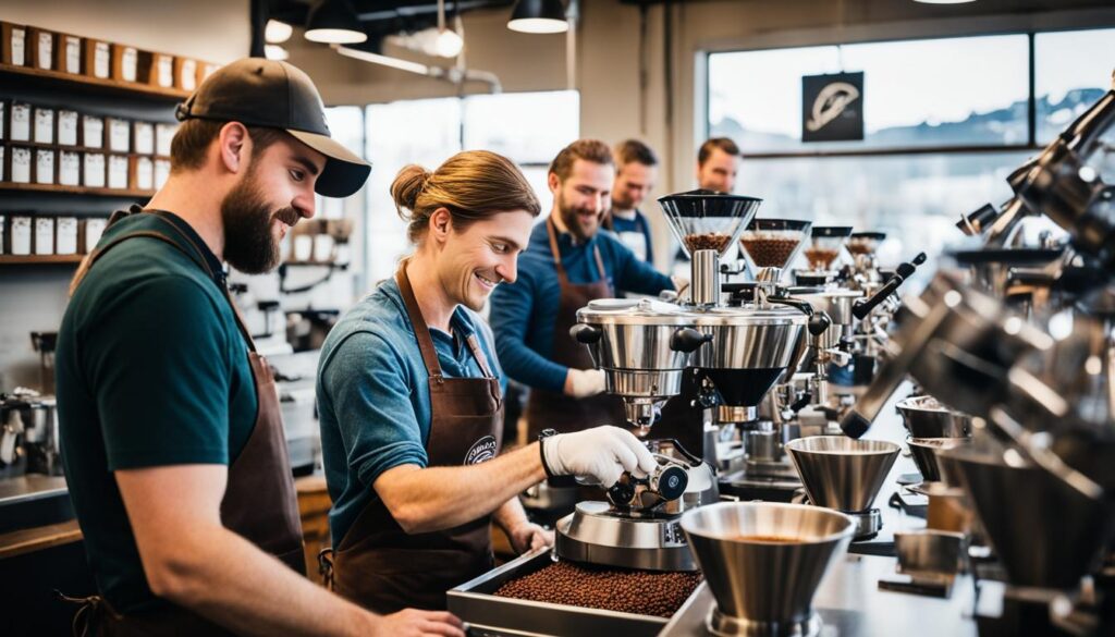 Seattle Roasters in Action Seattle Roasters in Action