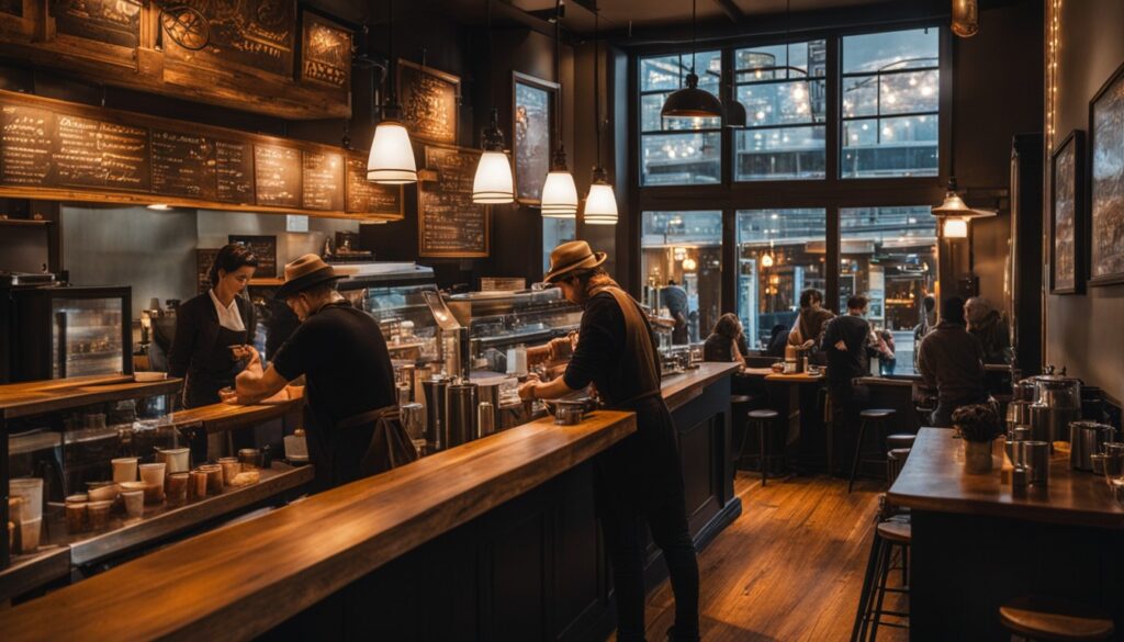 Seattle coffee scene Seattle coffee scene