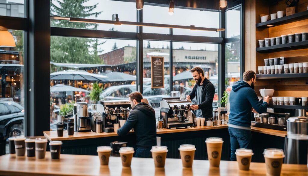 Seattle coffee scene Seattle coffee scene