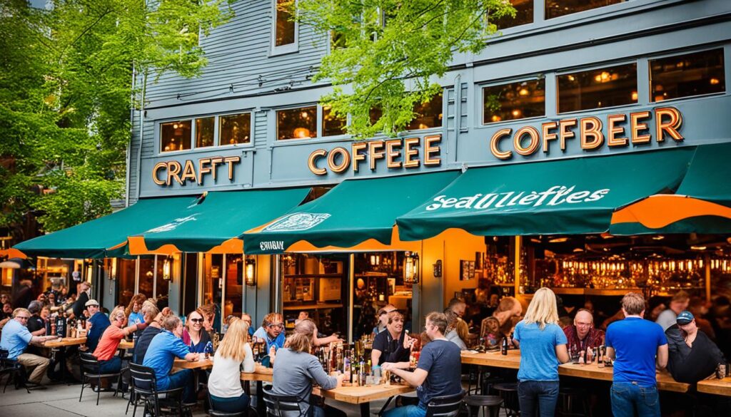 Seattle craft beer and coffee culture Seattle craft beer and coffee culture