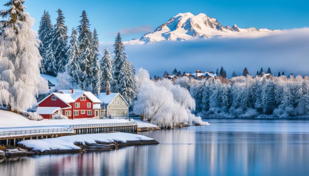 Seattle winter Seattle winter