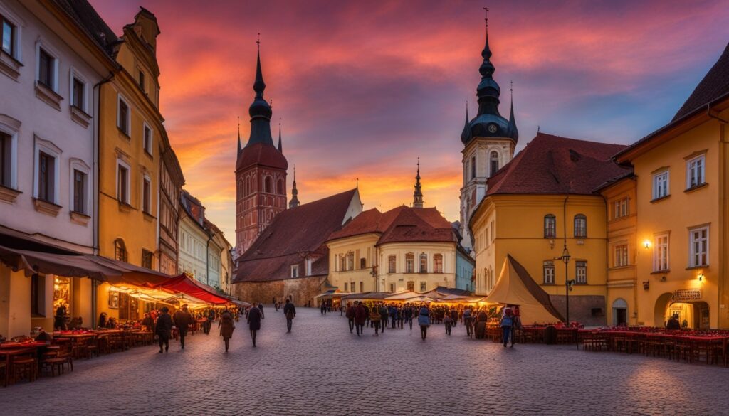Sibiu cityscape Sibiu cityscape