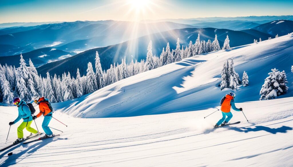 Skiing in Kopaonik Skiing in Kopaonik