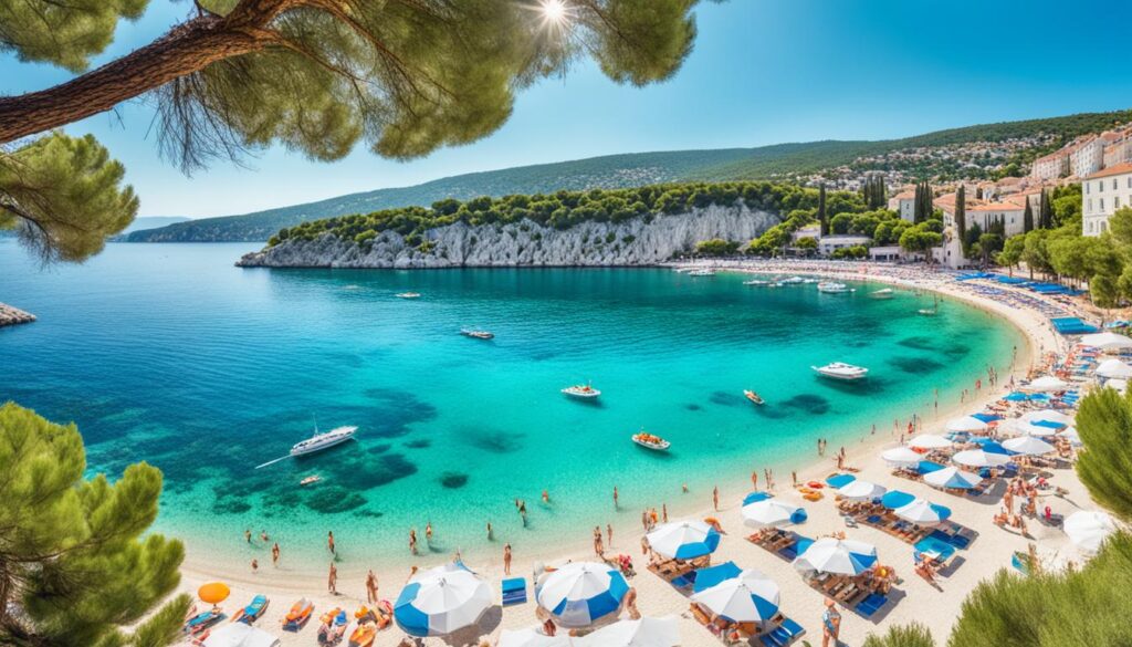 Split beach Split beach
