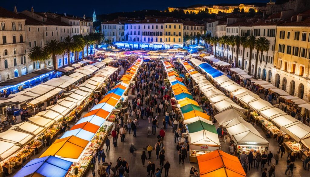 Split late-night food scene Split late-night food scene