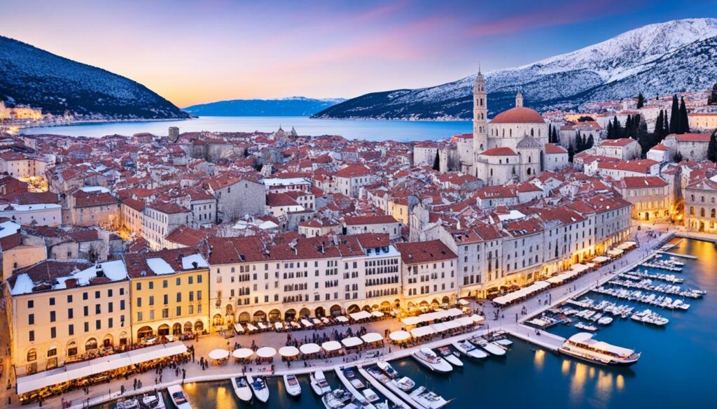 Split tourism February Split tourism February