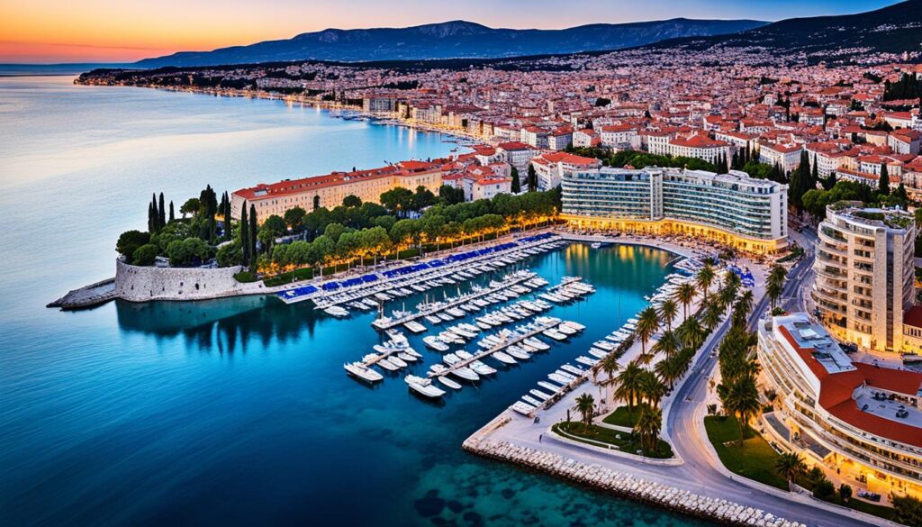Split waterfront hotels Split waterfront hotels