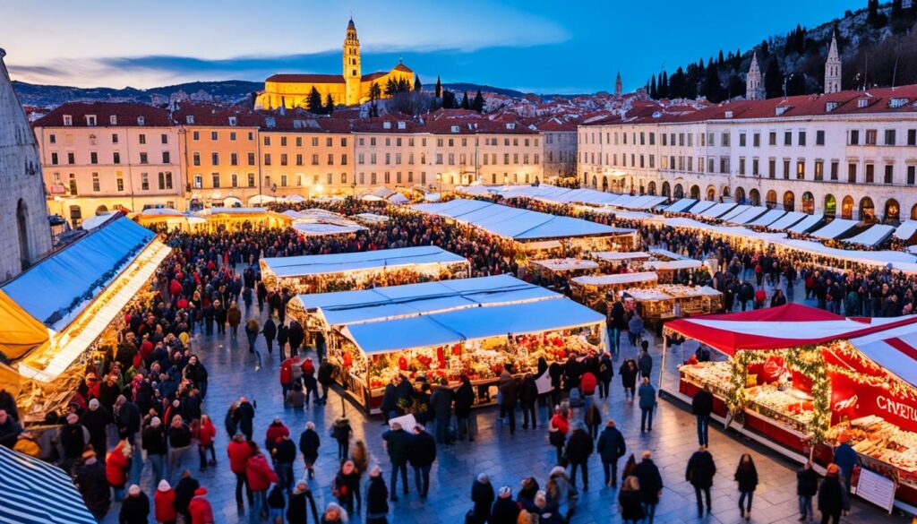 Split winter festivals and Christmas markets Split winter festivals and Christmas markets