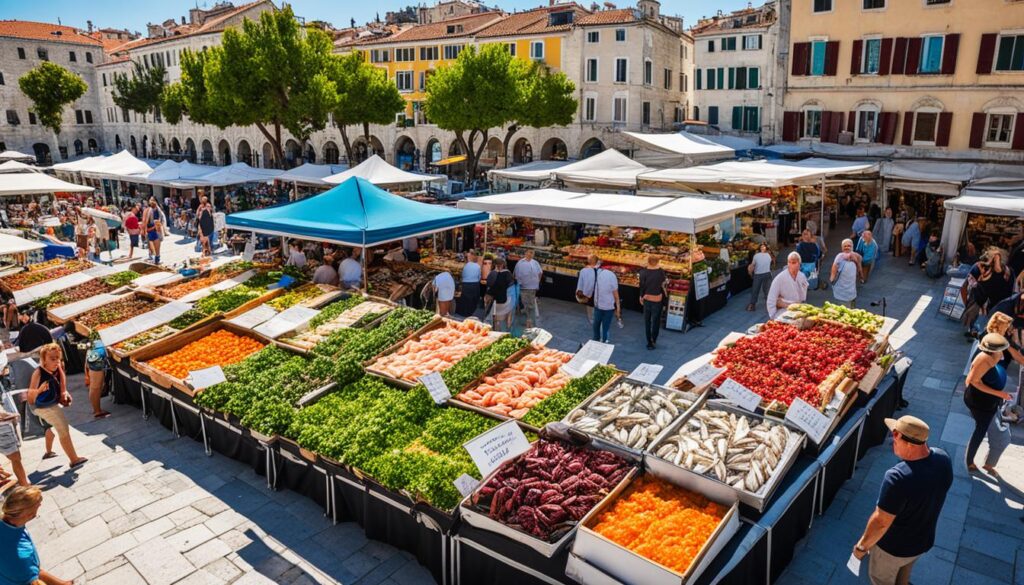 Split's food markets Split's food markets