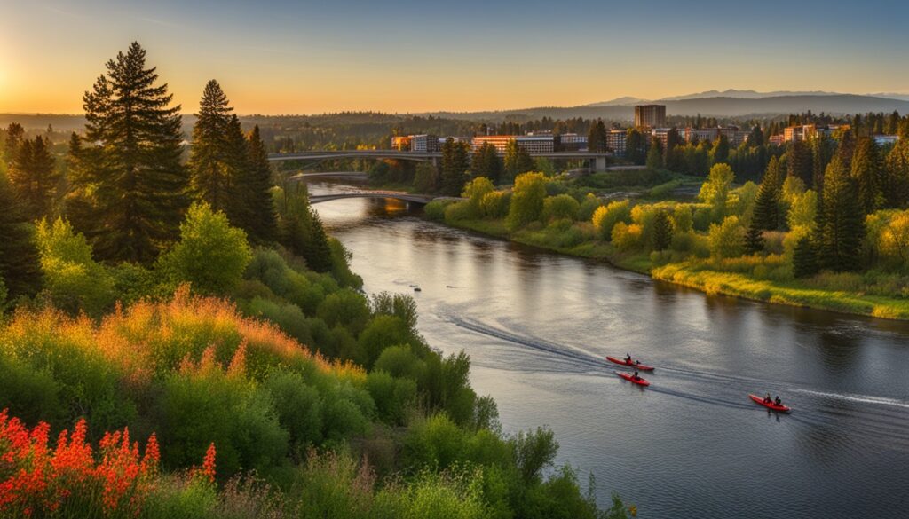 Spokane scenic spot Spokane scenic spot