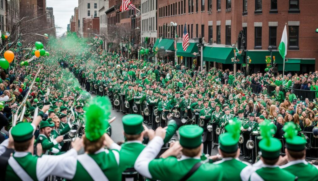 St. Patrick's Day Parade in Boston St. Patrick's Day Parade in Boston