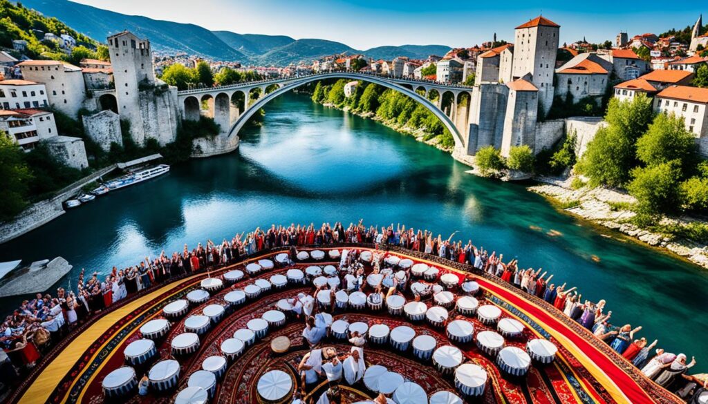 Traditional Bosnian music performance Traditional Bosnian music performance