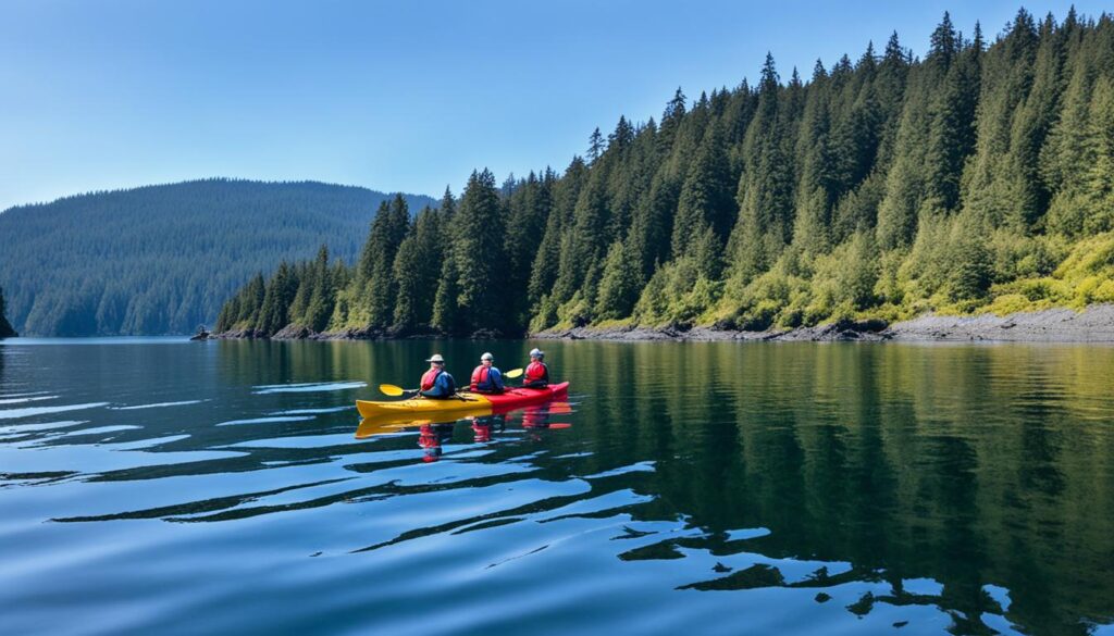 Tranquil waters in Puget Sound near Tacoma Tranquil waters in Puget Sound near Tacoma