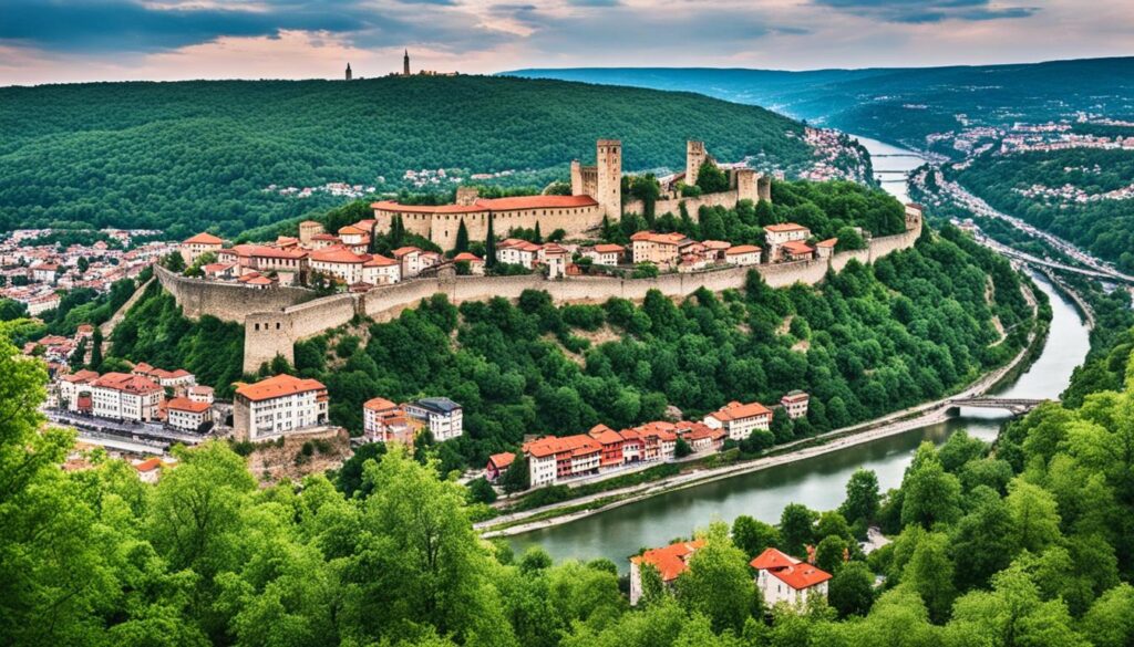 Veliko Tarnovo landmarks Veliko Tarnovo landmarks