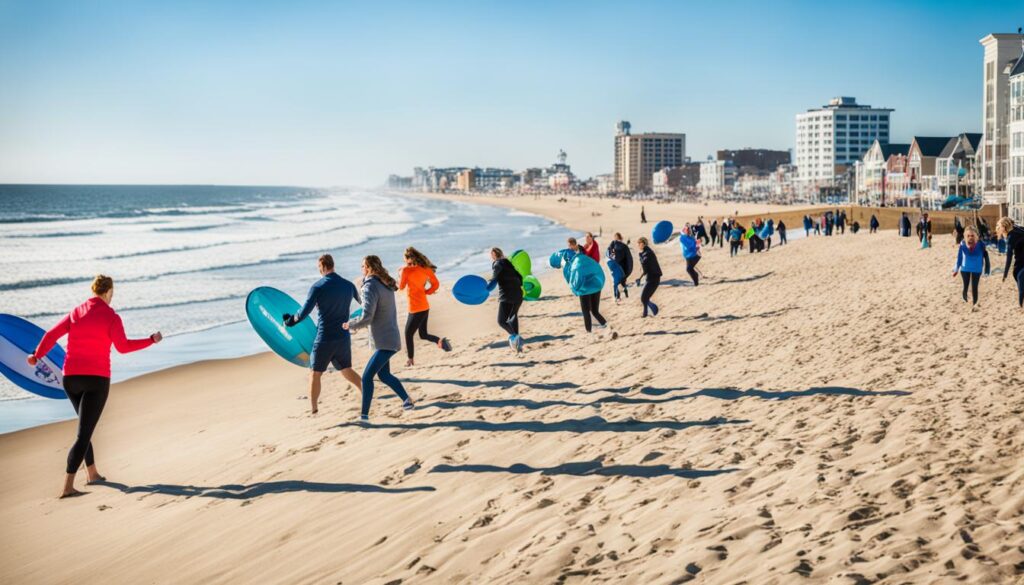 Virginia Beach beach activities in March Virginia Beach beach activities in March