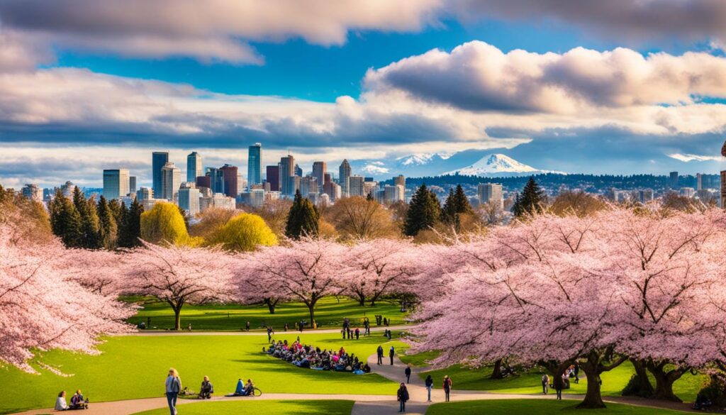 Volunteer Park cherry blossom festival Volunteer Park cherry blossom festival