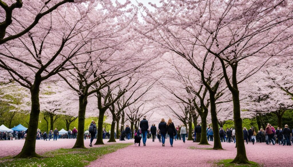 Volunteer Park cherry blossom photography Volunteer Park cherry blossom photography