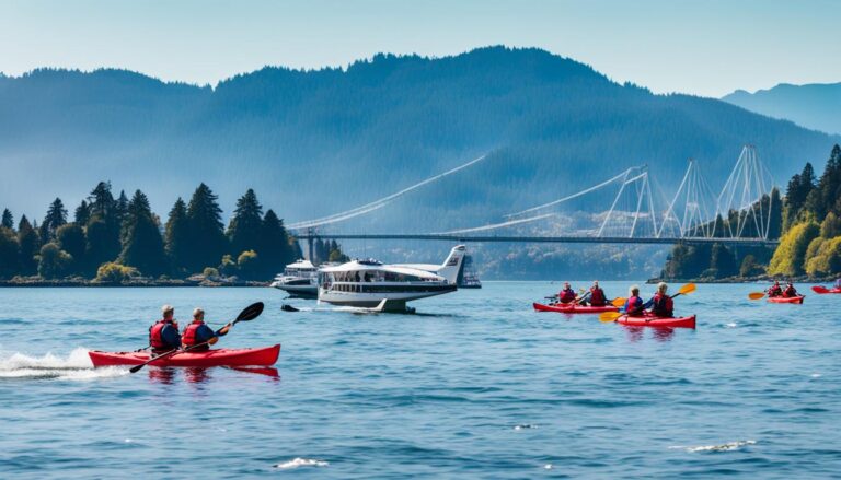 Water activities Vancouver