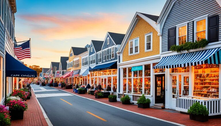 What shopping destinations are recommended in Cape Cod?